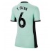 Chelsea Thiago Silva #6 Replika Tredje matchkläder Dam 2023-24 Korta ärmar